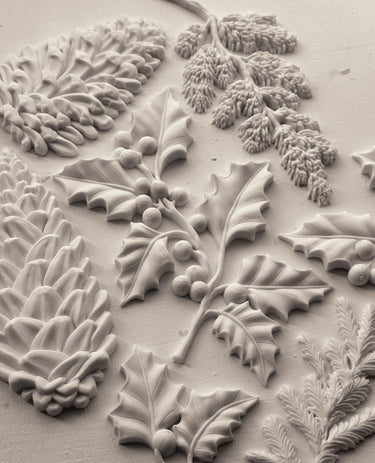 Winter Forage 6x10 IOD Mould™ - Iron Orchid Designs